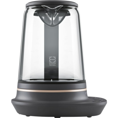 Электрочайник Electrolux 1.7л, Strix, стекло, заварник, поддержка температуры, черный (E7GK1-8BP)