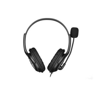 Гарнитура ПК стерео Over-ear 2E CH13 USB, omni-mic, 2м, черный (2E-CH13SU)