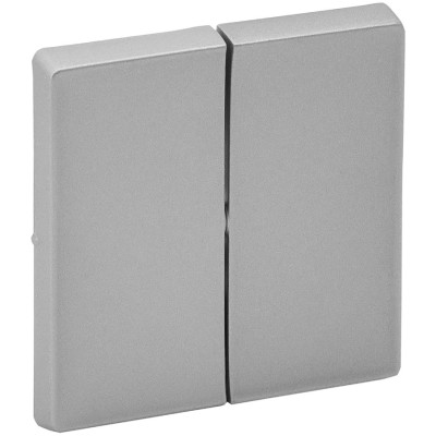 Клавіша 2-клавішного вимикача Legrand Valena LIFE, IN*MATIC, алюміній Клавіша 2-клавішного вимикача Legrand Valena LIFE, IN*MATIC, алюміній