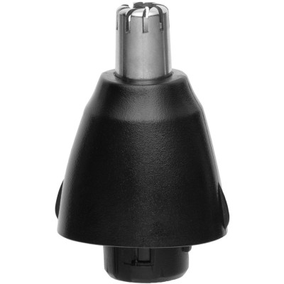 Тример Remington T-Series, для бороди, вусів, окантовки, брови, носа та вух, ААх1, вібраційний мотор, насадок-4, сталь, чорний Тример Remington T-Series, для бороди, вусів, окантовки, брови, носа та вух, ААх1, вібраційний мотор, насадок-4, сталь, чорний