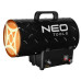 Тепловая пушка газовая Neo Tools, 15кВт, 150м2, 580м3/ч, черный, 3.68кг Тепловая пушка газовая Neo Tools, 15кВт, 150м2, 580м3/ч, черный, 3.68кг