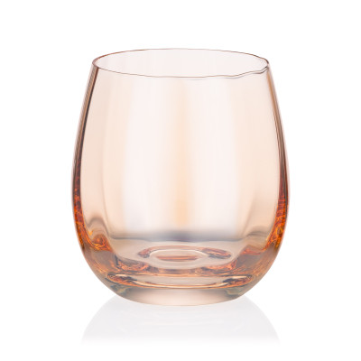 ARDESTO Набір склянок низьких Black Mars Amber 480мл, 2шт, скло, золотистий ARDESTO Набір склянок низьких Black Mars Amber 480мл, 2шт, скло, золотистий