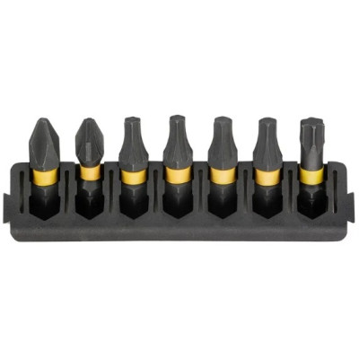 Біти DeWalt FlexTorq 25мм Рh2 Pz2 Т20 Т25 Т30 набір 7шт