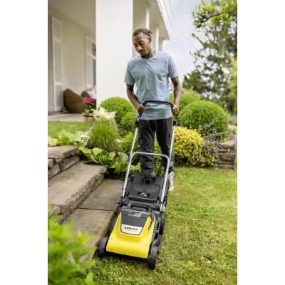 Karcher Газонокосарка акумуляторна LMO 4-18 Dual 18В акб 1х5А·год 37см 25-65мм Karcher Газонокосарка акумуляторна LMO 4-18 Dual 18В акб 1х5А·год 37см 25-65мм