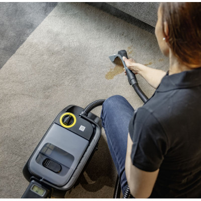 Пилосос професійний акумуляторний Karcher Puzzi 2/1 Bp 36В 16кПа контейнер 1.7/2.9л вологе/сухе прибирання  3.74кг
