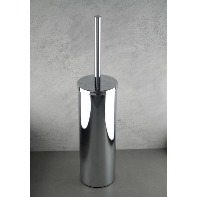 Щітка Deante Round туалетна, окремо стояча, хром Щітка Deante Round туалетна, окремо стояча, хром