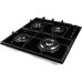 Варильна поверхня Hansa газова, 59см, чавун, чорний Варильна поверхня Hansa газова, 59см, чавун, чорний