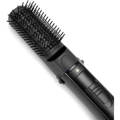 Фен-щітка Babyliss Smooth Finish, 1200Вт, 3 режими, іоніз-я, хол. обдув, кераміка, чорний Фен-щітка Babyliss Smooth Finish, 1200Вт, 3 режими, іоніз-я, хол. обдув, кераміка, чорний
