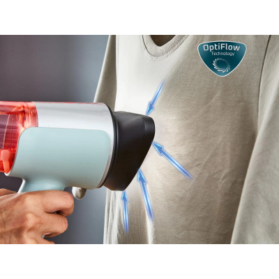 Відпарювач Tefal компактний AeroSteam, 1400Вт, 100мл, постійна пара - 20гр, світло-зелений