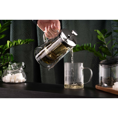 Набор чашек с ручками Ardesto Good Morning, 420мл, 2шт, боросиликатное стекло, прозрачный AR2642BMR Набор чашек с ручками Ardesto Good Morning, 420мл, 2шт, боросиликатное стекло, прозрачный AR2642BMR