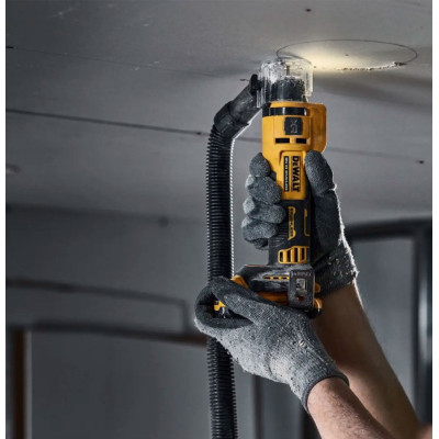 Фрезер акумуляторний DeWalt 18В XR Li-Ion 26000об/хв цанга 3.2-6.4мм 0.79кг без АКБ та ЗП Фрезер акумуляторний DeWalt 18В XR Li-Ion 26000об/хв цанга 3.2-6.4мм 0.79кг без АКБ та ЗП
