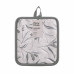 Прихватка ARDESTO Grey leaves 18х20см, 100% поліестер, cірий