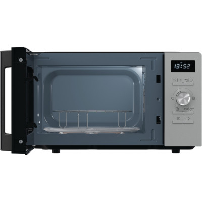 Микроволновая печь Gorenje, 20л, электр. упр., 800Вт, гриль, дисплей, 11 программ, нерж (MO20A4XH)