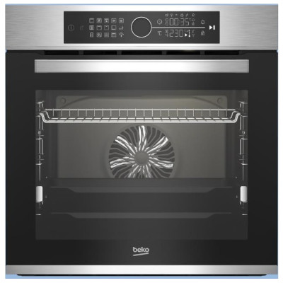 Духовой шкаф Beko электрический, 72л, A+, дисплей, конвекция, нерж (BBIM12400XCS)
