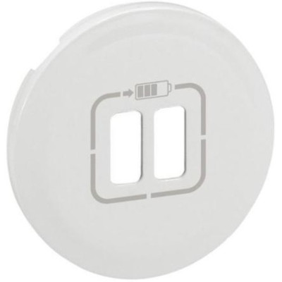 Лицьова панель розетки Legrand 1xRJ45 6 для UTP/FTP/SFTP, Celiane, білий