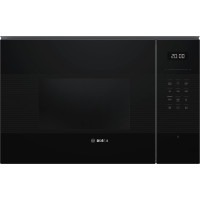 Мікрохвильова піч Bosch вбудована, 25л, електр. керув., 900Вт, гриль, дисплей, чорний