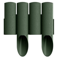 Cellfast Газонна огорожа STANDARD, 4 елементи, 2.3м, зелений