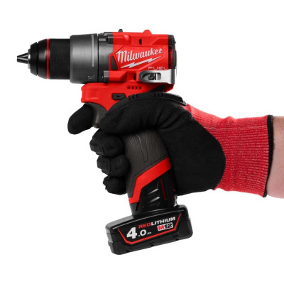 Шурупокрут-дриль акумуляторний Milwaukee M12 FDD2-202X 12В 2х2А·год 37Нм 0-1550об/хв ЗП C12 С кейс 1.1кг