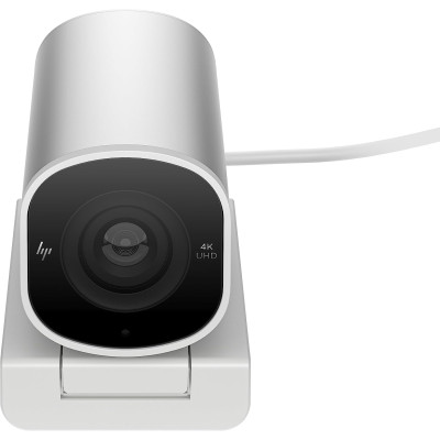 Вебкамера HP 960 Streaming, 4K, 30fps, auto focus, сріблястий