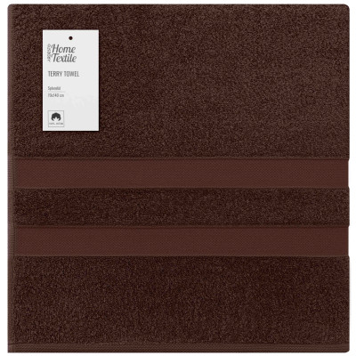 Рушник махровий ARDESTO Splendid 70х140см, 100% бавовна, коричневий