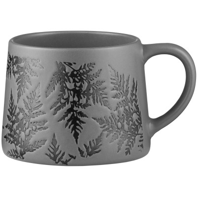 Чашка ARDESTO Remo, 400мл, керамика, серый