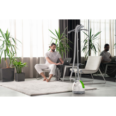 ARDESTO Відпарювач вертикальний IR-C8815-S, 1785Вт, 1500мл, нерж. сталь, біло-зелений ARDESTO Відпарювач вертикальний IR-C8815-S, 1785Вт, 1500мл, нерж. сталь, біло-зелений