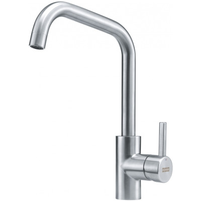 Змішувач для кухні Franke Eos Neo U, довж.виливу - 220мм, поворотний, 1+аератор, нерж Змішувач для кухні Franke Eos Neo U, довж.виливу - 220мм, поворотний, 1+аератор, нерж