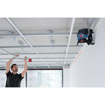 Нівелір лазерний Bosch Professional GCL2-50C+RM2 до 20м, ±0.3мм/м, 4AAx1.5В, IP54, чохол, мішеннь, кейс, 0.6кг Нівелір лазерний Bosch Professional GCL2-50C+RM2 до 20м, ±0.3мм/м, 4AAx1.5В, IP54, чохол, мішеннь, кейс, 0.6кг