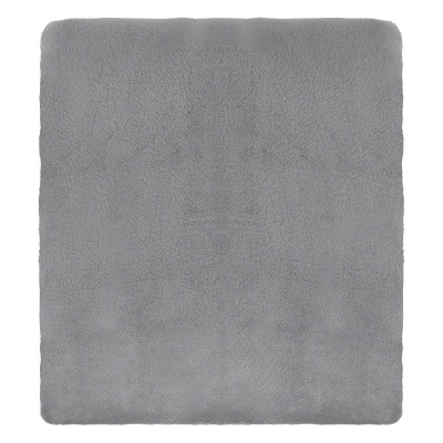 Плед ARDESTO Flannel 200х220см, 100% поліестер, сірий світлий
