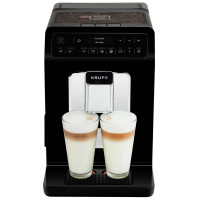Кавомашина Krups Evidence 2.3л, зерно, автомат.капучинатор, дисплей, авторецептів - 15, сенсор.керування, чорний Кавомашина Krups Evidence 2.3л, зерно, автомат.капучинатор, дисплей, авторецептів - 15, сенсор.керування, чорний