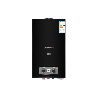 Газовая колонка Ardesto X2, 10 л/мин., 20 кВт, розжиг от батареек, дисплей, черный (TFGBH-10B-X2-BLACK) Газовая колонка Ardesto X2, 10 л/мин., 20 кВт, розжиг от батареек, дисплей, черный (TFGBH-10B-X2-BLACK)