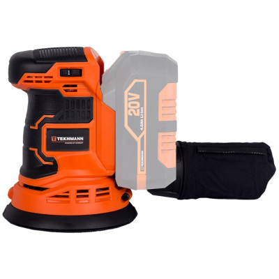 Шліфмашина ексцентрикова акумуляторнаTekhmann TCOS-125/i20 20В 125мм 0-9000об/хв без АКБ та ЗП