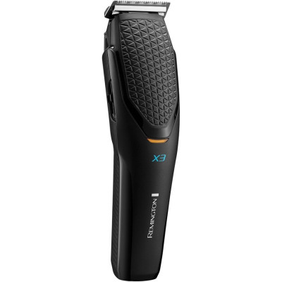 Машинка для стрижки Remington Power X Series X3, мережа+акум., насадок-2, сталь, чорний Машинка для стрижки Remington Power X Series X3, мережа+акум., насадок-2, сталь, чорний