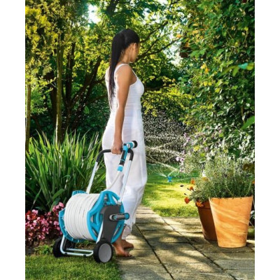 Котушка для шланга Cellfast DISCOVER на колесах 60м шланга 1/2" (55-600) Котушка для шланга Cellfast DISCOVER на колесах 60м шланга 1/2" (55-600)