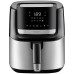 Мультипечь Sencor Vita Fryer, 1600Вт, чаша-6,5л, сенсорное управление, 10 программ, пластик, нержав. сталь-черный
