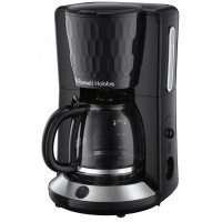 Кофеварка Russell Hobbs капельная Honeycomb 1.25л, молотая, черный