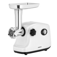 ARDESTO М'ясорубка, 1700Вт, продук.-1.6кг/хв, 3 решітки + для ковб., кеббе, пластик, білий ARDESTO М'ясорубка, 1700Вт, продук.-1.6кг/хв, 3 решітки + для ковб., кеббе, пластик, білий