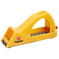Рубанок ручний TOPEX, обдирний, пластик, 140мм Рубанок ручний TOPEX, обдирний, пластик, 140мм