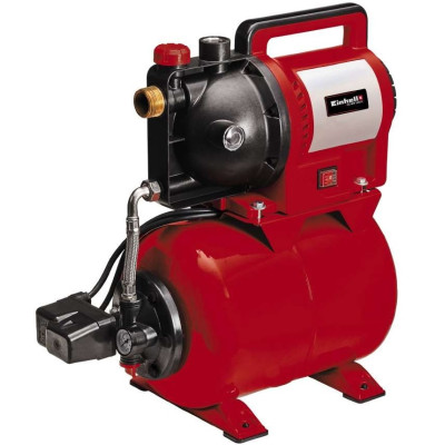 Насосная станция Einhell GC-WW 1045 N, 1050 Вт, 4500 л/ч, бак 20 л, выс. 48 м, глуб. 8 м, 15.1 кг (4173520)
