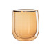 ARDESTO Набор чашек AGolden Moon с двойными стенками, 250 мл, H 9,5 см, 2 ед., боросиликатное стекло ARDESTO Набор чашек AGolden Moon с двойными стенками, 250 мл, H 9,5 см, 2 ед., боросиликатное стекло