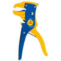 Знімач ізоляції TOPEX, автоматичний, 0.5-6мм2 кусачки, регулювання довжини, 175мм