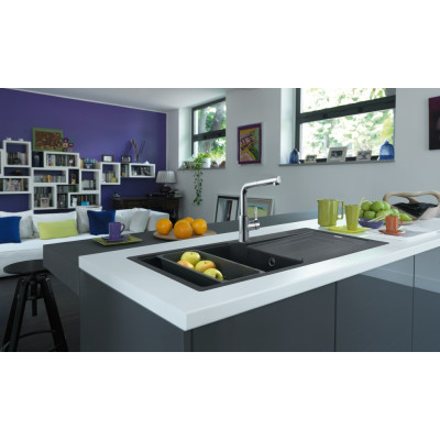 Змішувач для кухні Franke Urban Pull Out, довж.виливу - 252мм, витяжний, 1важіль, хром Змішувач для кухні Franke Urban Pull Out, довж.виливу - 252мм, витяжний, 1важіль, хром