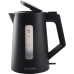 Електрочайник Gorenje 1.7л, Strix контроль, чорний матовий