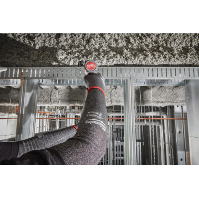 Нарукавники робочі Milwaukee, високоеластичний нейлон, 45см, сірий