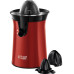 Соковитискач Russell Hobbs Colours Plus цитрус-прес 600Вт, 2 насадки в комплекті, пластик, червоний