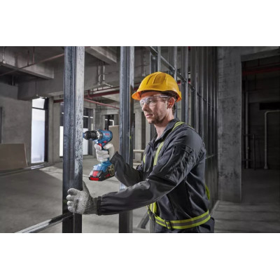 Шурупокрут-дриль акумуляторний Bosch Professional GSB 18V-65 18В 2х5А·год 31·65Нм 0-2100об/хв ЗП GAL18V-40 кейс 1.12кг