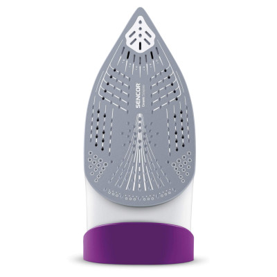 Праска Sencor, 2400Вт, 260мл, паровий удар -120гр, постійна пара - 30гр, Anti-calc, керам. підошва, фіолетовий Праска Sencor, 2400Вт, 260мл, паровий удар -120гр, постійна пара - 30гр, Anti-calc, керам. підошва, фіолетовий