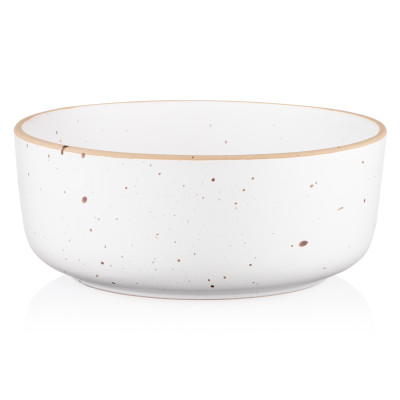 ARDESTO Салатник Midori, 700мл, 16см, кераміка, білий ARDESTO Салатник Midori, 700мл, 16см, кераміка, білий