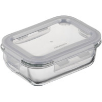 Контейнер для хранения пищевых продуктов Ardesto Gemini 0.38л, боросиликатное стекло, пластик, прямоугольный, прозрачный