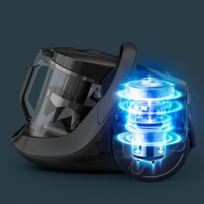 Rowenta Пилосос контейнерний GREEN FORCE CYCLONIC EFFITECH+, 500Вт, конт пил -2,5л, НЕРА, чорний Rowenta Пилосос контейнерний GREEN FORCE CYCLONIC EFFITECH+, 500Вт, конт пил -2,5л, НЕРА, чорний